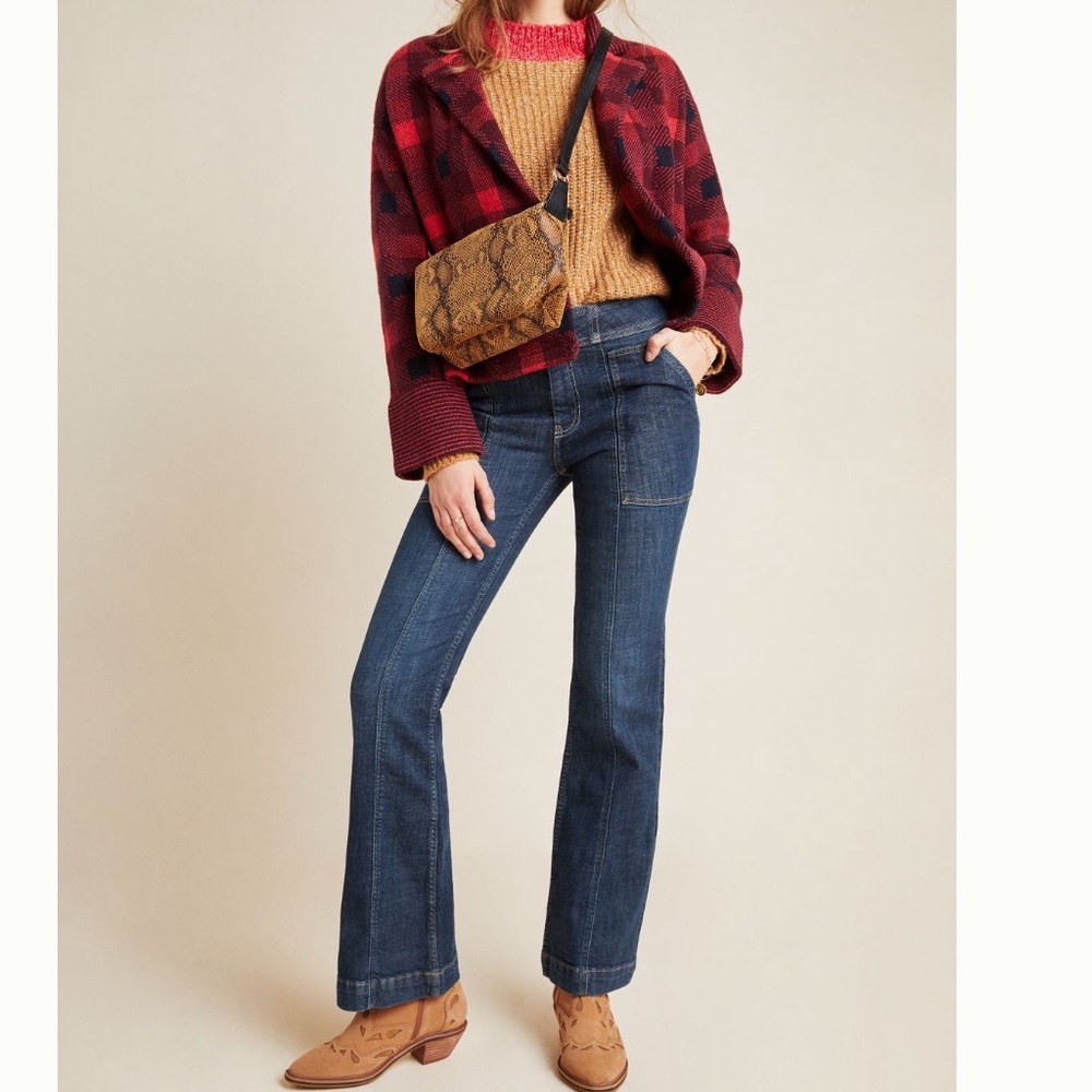 Anthropologie Pilcro High Rise Bootcut Jean